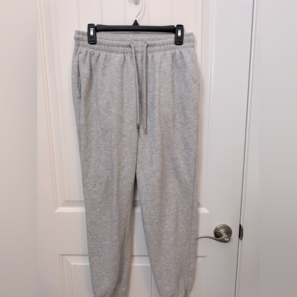 Men's Gray Jogger Pants H&M medium